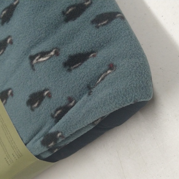 NEW! Men's Big & Tall Penguin Print Microfleece Pajama PJ Set 2pc - Goodfellow - Picture 6 of 12